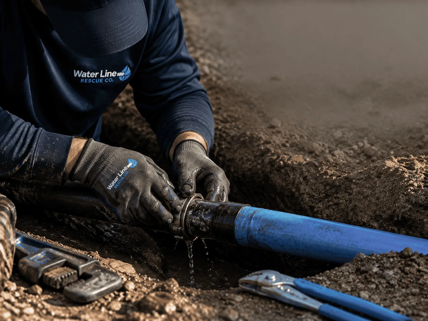 Why choose Water Line Repair in Milburn, OK